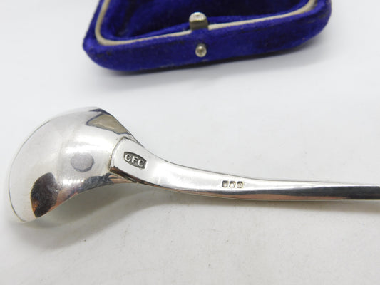 Cecil Frederick Colyer Sterling Silver Modernist Tea Caddy Spoon 1978 Edinburgh