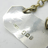 George III Sterling Silver 'Shrub' Sauce Ticket Label Antique 1806 London