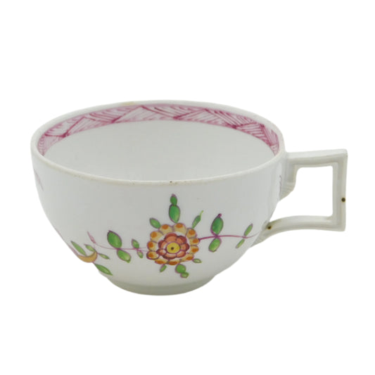 18th Century Meissen Porcelain Floral Painted Teacup Antique 1774-1818