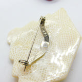 Iconic Art Deco Symbol Lea Stein Paris Brooch Pin Vintage c1960