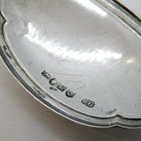 Victorian Sterling Silver Whisky Decanter Label Antique 1851 Birmingham