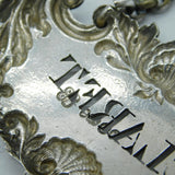 Victorian Sterling Silver Claret Wine Decanter Label Antique 1838 London