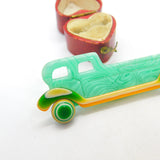 Motor Car Vehicle Lea Stein Paris Brooch Pin Vintage c1960