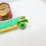 Motor Car Vehicle Lea Stein Paris Brooch Pin Vintage c1960