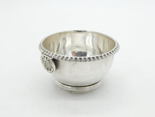 Georgian Sterling Silver Scallop Pattern Wine Strainer Bowl c1810 London Antique