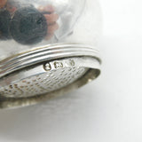 Georgian Sterling Silver Scallop Pattern Wine Strainer Bowl c1810 London Antique