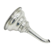 George III Sterling Silver Crested Wine Funnel Antique 1782 London