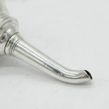 George III Sterling Silver Crested Wine Funnel Antique 1782 London
