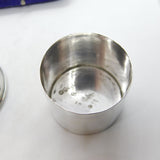 Georgian Sterling Silver Minimal Trinket Pot or Snuff Box 1818 Joseph Angell II