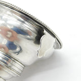 George III Sterling Silver Crested Wine Funnel Antique 1782 London