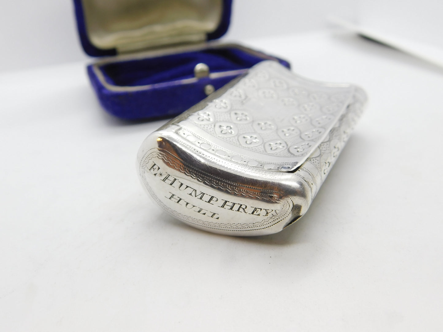 Georgian Sterling Silver Snuff Box 'A Token of Friendship' 1812 Birmingham John Munslow