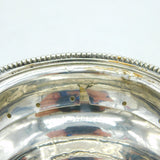 George III Sterling Silver Crested Wine Funnel Antique 1782 London