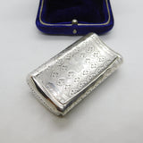 Georgian Sterling Silver Snuff Box 'A Token of Friendship' 1812 Birmingham John Munslow