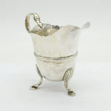 Irish George II Sterling Silver Paw Foot Cream Jug Antique c1750 Dublin