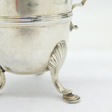 Irish George II Sterling Silver Paw Foot Cream Jug Antique c1750 Dublin