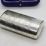 Georgian Sterling Silver Snuff Box 'A Token of Friendship' 1812 Birmingham John Munslow