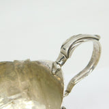 Irish George II Sterling Silver Paw Foot Cream Jug Antique c1750 Dublin