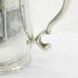 George II Sterling Silver Christening Mug Tankard Antique 1750 London