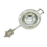 Art Deco Sterling Silver Worshipful Company of Joiners Tea Strainer Antique