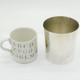 George III Sterling Silver Beaker Cup Antique 1780 London John Robbins