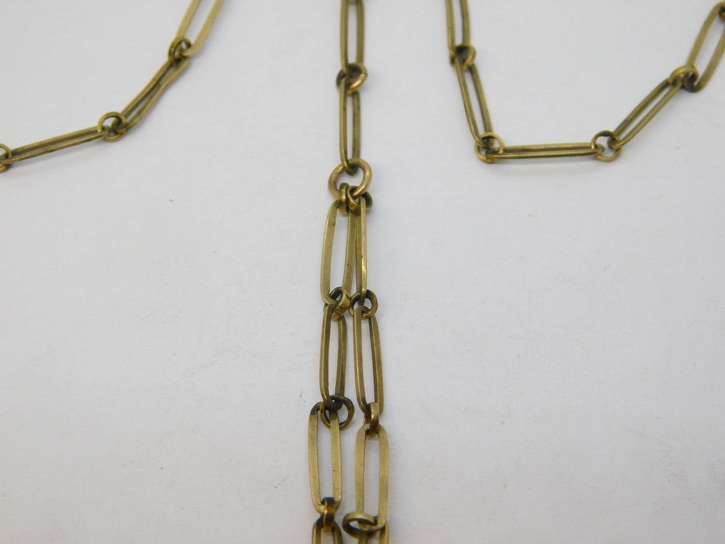 19th Century 14ct Gold & Silver Gilt Floral Three-Part Chatelaine Antique c1880