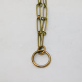 19th Century 14ct Gold & Silver Gilt Floral Three-Part Chatelaine Antique c1880