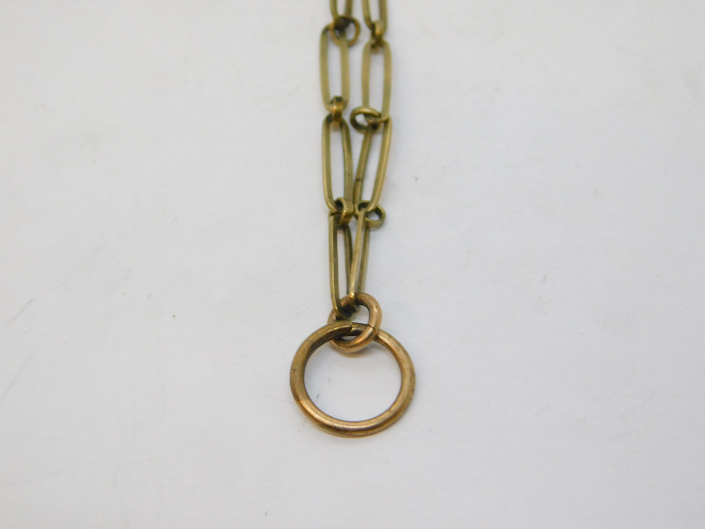 19th Century 14ct Gold & Silver Gilt Floral Three-Part Chatelaine Antique c1880