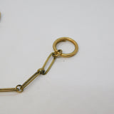 19th Century 14ct Gold & Silver Gilt Floral Three-Part Chatelaine Antique c1880