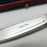 Edwardian Sterling Silver & Mother of Pearl Sword Bookmark Antique c1910