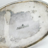 Victorian Sterling Silver Heraldic Crest Tea Caddy Antique 1878 London Garrard & Co