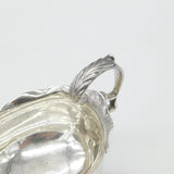 George II Sterling Silver Scrolled Handle Sauce Boat c1750 Antique Georgian