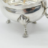 George II Sterling Silver Scrolled Handle Sauce Boat c1750 Antique Georgian