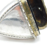 Early 19th Century Sterling Silver Crown over Heart Vesta Case Antique 1835