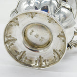 William IV Sterling Silver Floral Chased Christening Mug Antique 1832 London