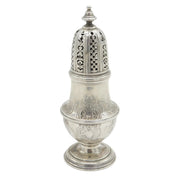 George I Sterling Silver Muffineer Sugar Caster Antique c1720 London E. Vincent