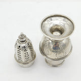 George I Sterling Silver Muffineer Sugar Caster Antique c1720 London E. Vincent