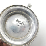 Edwardian Sterling Silver Nouveau Pattern Christening Mug 1907 London Comyns