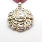 Edwardian Sterling Silver 'Baby' Rattle Pendant c1910 Adie & Lovekin Antique