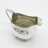 George III Sterling Silver 'K' Initial Cream Jug Antique 1806 London