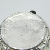 George III Sterling Silver Floral Porringer Cup Antique 1770 London