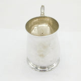 George II Sterling Silver Christening Mug Tankard Antique 1740 London