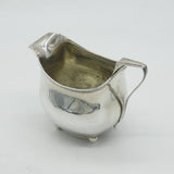 George III Sterling Silver 'K' Initial Cream Jug Antique 1806 London