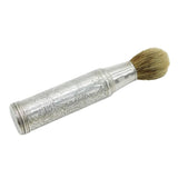 Victorian Sterling Silver Travelling Shaving Brush Antique 1851 London