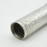 Victorian Sterling Silver Travelling Shaving Brush Antique 1851 London