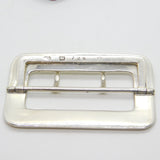 Victorian Sterling Silver Belt Buckle 1898 London Antique William Hutton & Sons