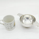 Indian Colonial Sterling Silver Quaich Cup Antique c1880 Hamilton of Calcutta