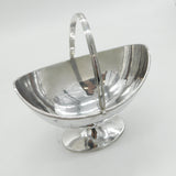 George III Sterling Silver Swing Handle Sugar Basket Antique 1797 London