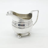 Georgian Newcastle Sterling Silver Floral Engraved Cream Jug c1770 Thomas Watson