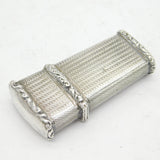 George IV Sterling Silver Floral Chased Sewing Etui Antique 1827 Birmingham