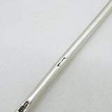 George II Sterling Silver Floral Pattern Mote Spoon Antique c1740 London